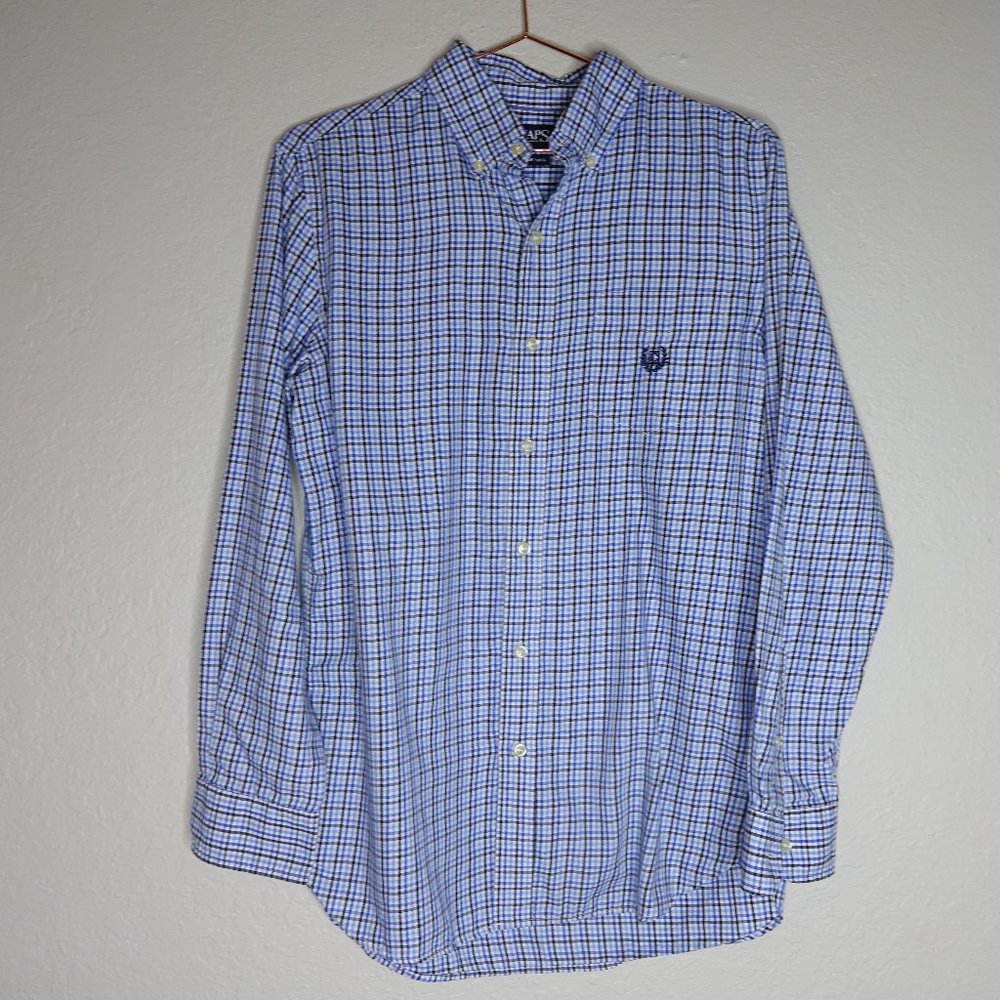 CHAPS Easy Care Long Sleeve Men's Oxford Shirt S